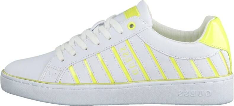 Guess Neon Yellow White Sneaker Bolier Yellow Dames - Foto 3