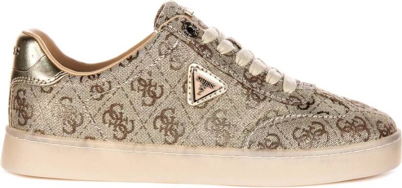 Guess Peony In Gold Damessneakers