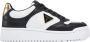 Guess Zwart Wit Kunstleren Sneakers - Thumbnail 5