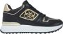 Guess Platform PU leren sneakers Zwart - Thumbnail 3