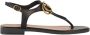 Guess Teenslippers van leer met labeldetail model 'MIRY' - Thumbnail 4