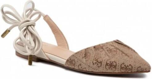 Guess Platte sandalen Beige Dames - Foto 3