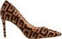 GUESS Piera Pumps High Heels Schoenen Hoge Hak Dames Cognac + - Thumbnail 40