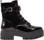 Guess Zwarte Veters Polyurethaan Laarzen Black Dames - Thumbnail 29