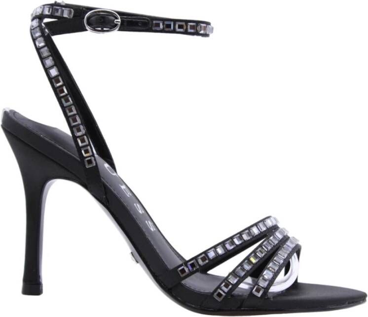 Guess Romantische Sandaal Black Dames