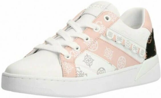 Guess Roxo Sneaker Shoes Ecopelle Ds22Gu02 Fl5Rxofal12 Wit Dames