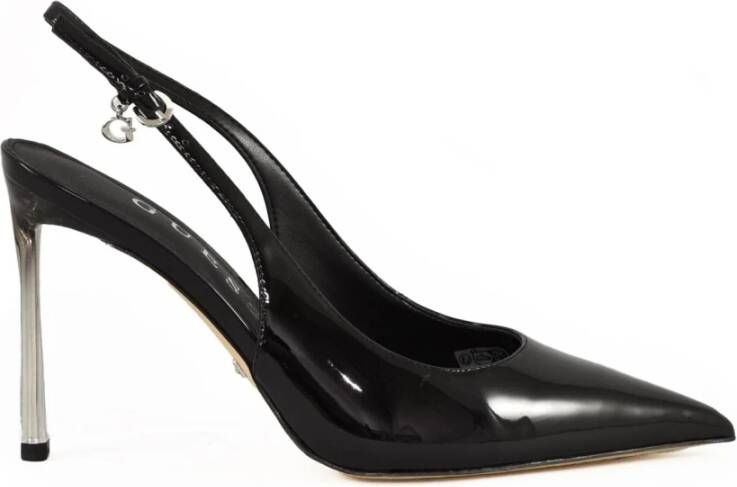 Guess Rubberen Zool Sneakers Black Dames