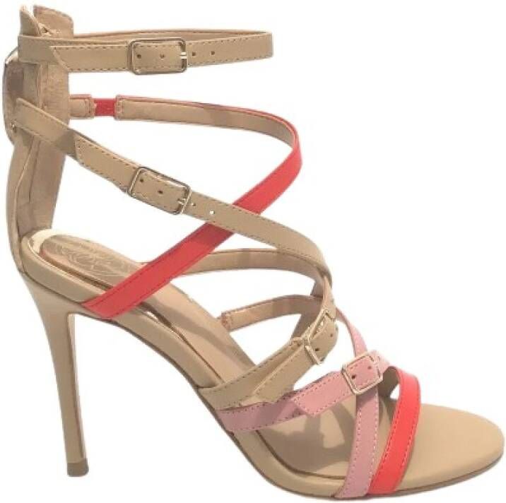 Guess Sandaalschoenen met Kaira DS20Gu71 Model Heel Beige Dames - Foto 2