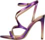 Guess Elegante Iridescente Hoge Hak Sandalen Purple Dames - Thumbnail 3