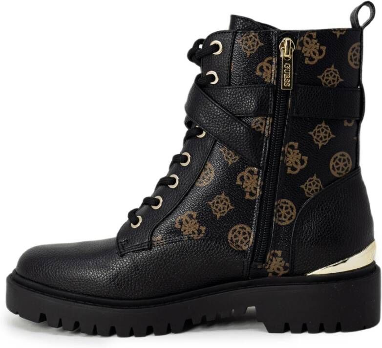 Guess Orana biker boot met gespdetail en logoprint - Foto 2