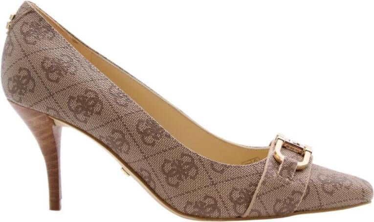 GUESS Silks Pumps High Heels Schoenen Hoge Hak Dames Beige - Foto 9