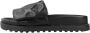 Guess Sandalen met all-over reliëflogo model 'FABIO' - Thumbnail 16