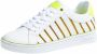GUESS Bolier Lage sneakers Dames Geel - Thumbnail 2