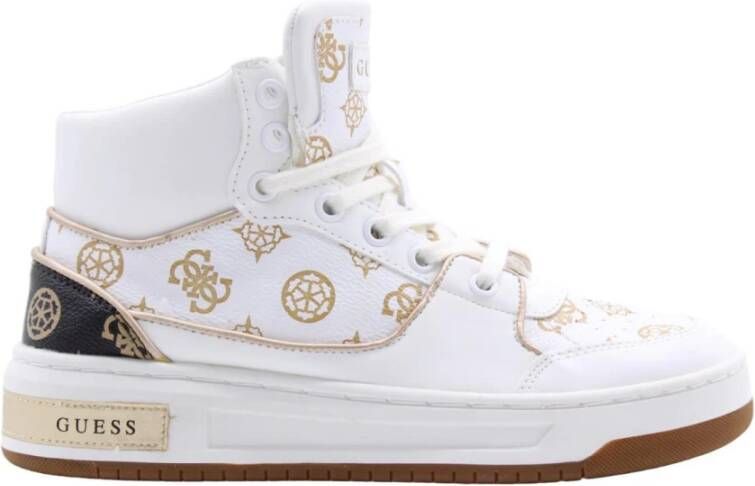 GUESS Tullia Hoge sneakers Dames Wit - Foto 5
