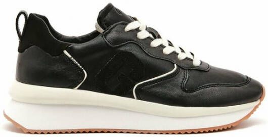 Guess Sneakers Basses in Cuir Zwart Heren