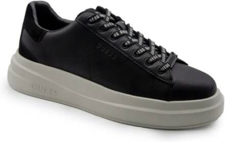 Guess Zwarte sportiee synthetische sneakers oor heren Black Heren