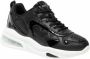 Guess Scarpe sneakers Fever 3 in ecopelle D23Gu15 Fl7Fevfal12 Zwart Dames - Thumbnail 2