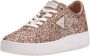 Guess Glitter lage sneakers Bruin Dames - Thumbnail 1