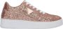 Guess Glitter lage sneakers Brown Dames - Thumbnail 3
