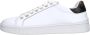 Guess Witte Leren Sneakers Fl7Bnn Fal12 White - Thumbnail 7