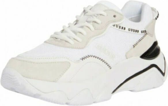 Guess Witte Vetersneakers voor Vrouwen Wit Dames - Foto 2