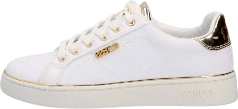 Guess Witte Embossed Bekie Active Lady Sneakers White Dames - Foto 8