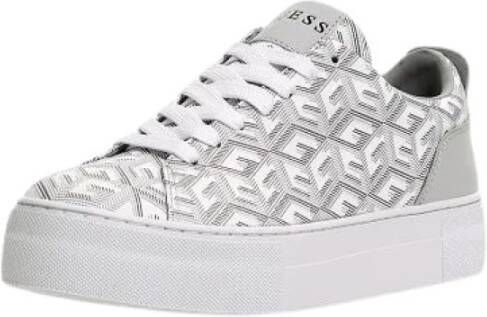 Guess Witte Giaa 5 Sneaker Dames White Dames - Foto 5