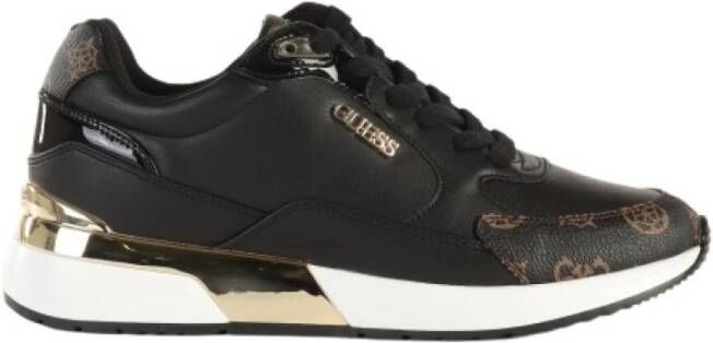 Guess Dames Sneakers Moxea Active Lady Zwart Bruin Multilogo Black Dames - Foto 8