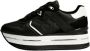 Guess Sneakers Zep Harinna Pelle 4G Logo D23Gu26 Fl7Harfal12 Zwart Dames - Thumbnail 5