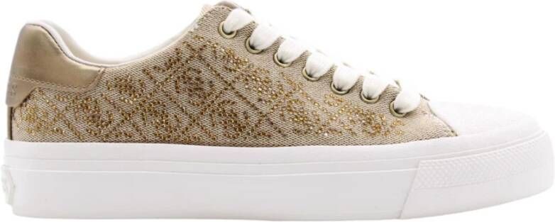 Guess Sportschoenen Afra Beige Dames