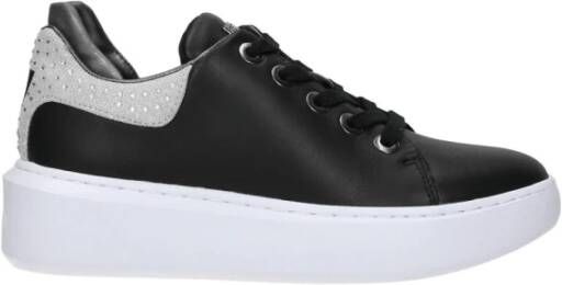 Guess Sprankelende Veterschoenen met Strass Details