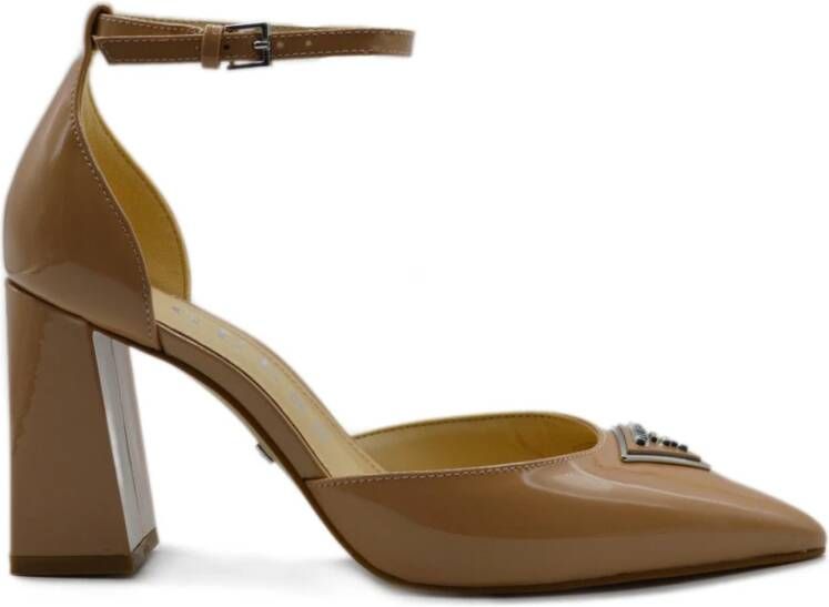 Guess Stijlvolle Decollete Hakken Beige Dames - Foto 3