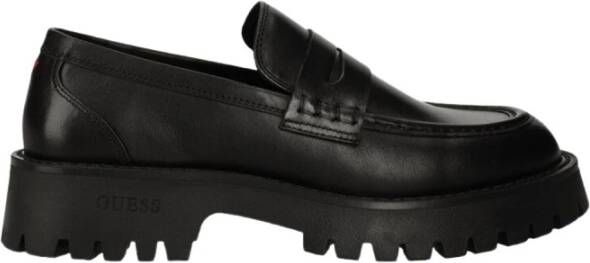 Guess Stijlvolle Gorizia Moc Schoenen Black Heren