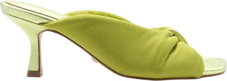 Guess Stijlvolle Hakken Muiltjes Groen Dames