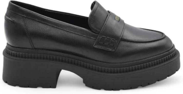 Guess Stijlvolle Loafers voor Vrouwen Black Dames