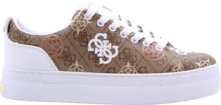 Guess Stijlvolle Wouwou Sneaker Vrouwen Statement Beige Dames - Foto 2