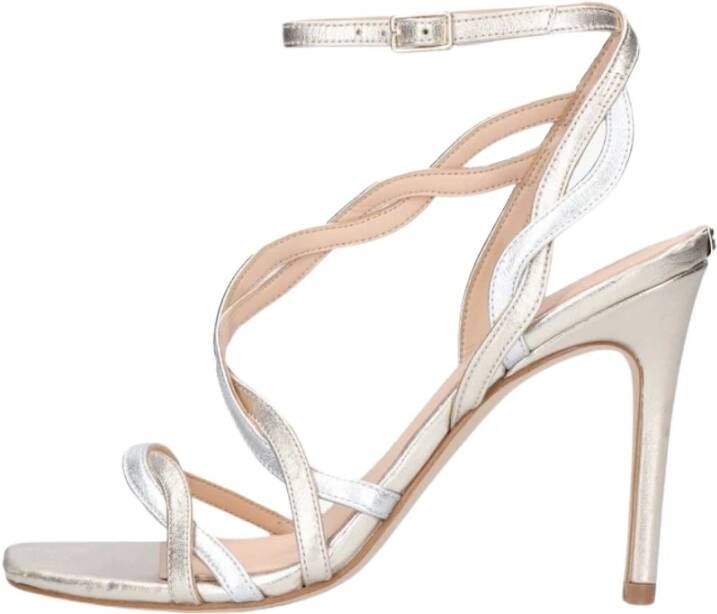 Guess Strappy High Heel Sandal Syivia Yellow Dames