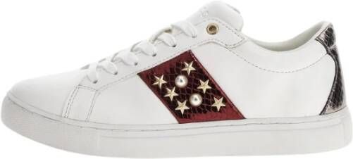 Guess Studded Star Sneakers White Heren