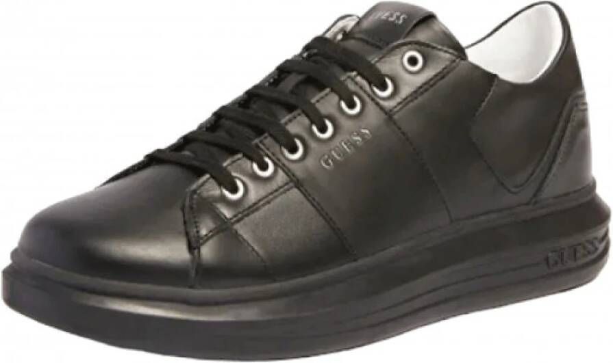 Guess Trendy Zwarte Basketbalschoenen Zwart Heren