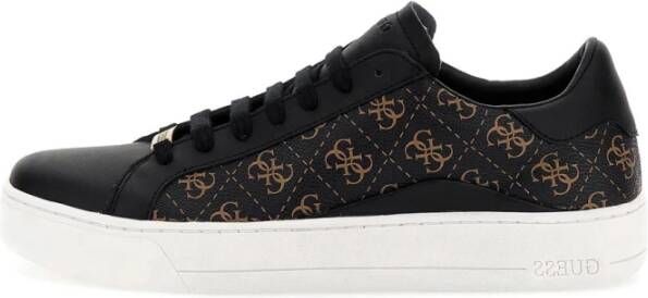 Guess Trendy zwarte herensneakers Zwart Heren - Foto 4