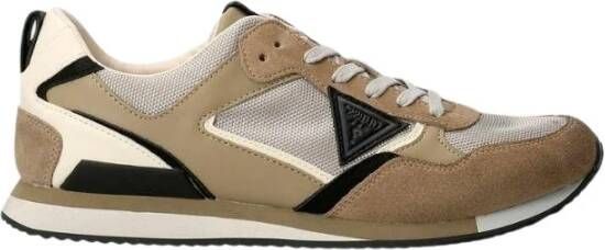 Guess Treviso Sneakers Stijlvol en Duurzaam Beige Heren