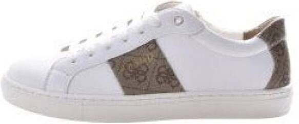 Guess Witte Casual Synthetische Sneakers voor Vrouwen White Dames