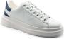 Guess Wit en grijs PU Sneakers Fmpvibsue12 White Heren - Thumbnail 1