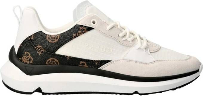 Guess Witte Casual Synthetische Sneakers voor Vrouwen White Dames