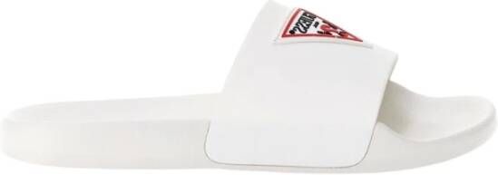 Guess Witte Casual Synthetische Slippers