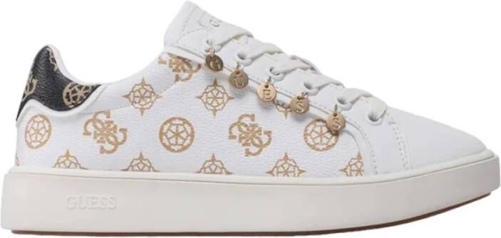 Guess Witte Casual Synthetische Sneakers Multicolor Dames