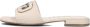 Guess Leren Damessandalen Lente Zomer Collectie Beige Dames - Thumbnail 12
