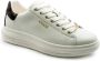 Guess Dames Vibo Leren Sneakers Wit Goud White Dames - Thumbnail 15