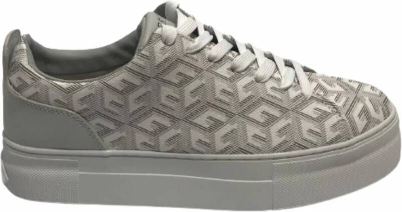 Guess Witte Giaa 5 Sneaker Dames White Dames - Foto 4
