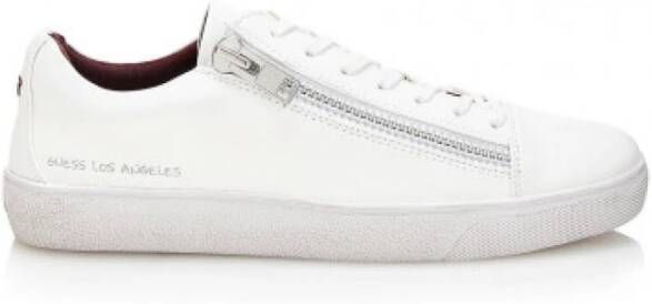 Guess Witte heren sneakers Fmher-Ele12 Wit Heren